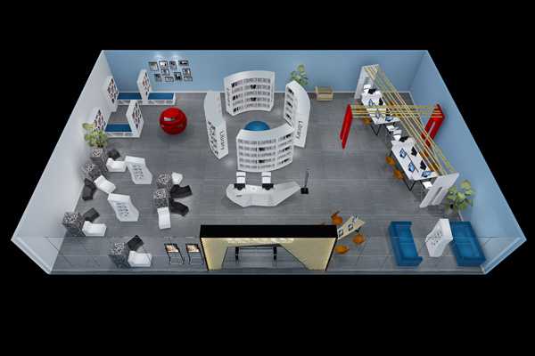 深圳社區(qū)圖書館-室內(nèi)設(shè)計