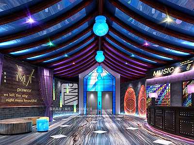 深圳夜場(chǎng)KTV設(shè)計(jì)：石材與KTV裝飾設(shè)計(jì)表達(dá)