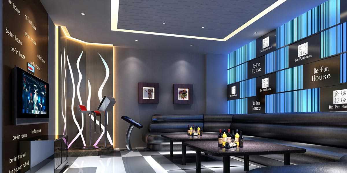 江蘇繽紛金柜量販式KTV設計