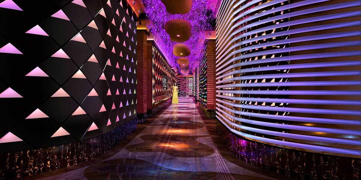 梅州凱韻會所夜總會設(shè)計案例