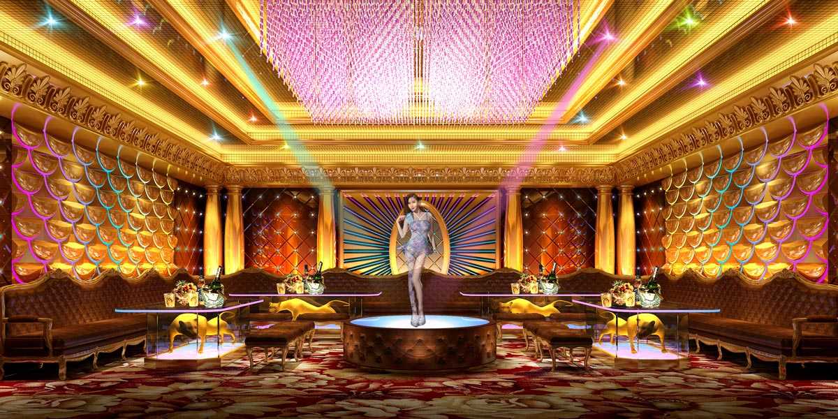 新疆夜宴夜總會KTV會所設(shè)計