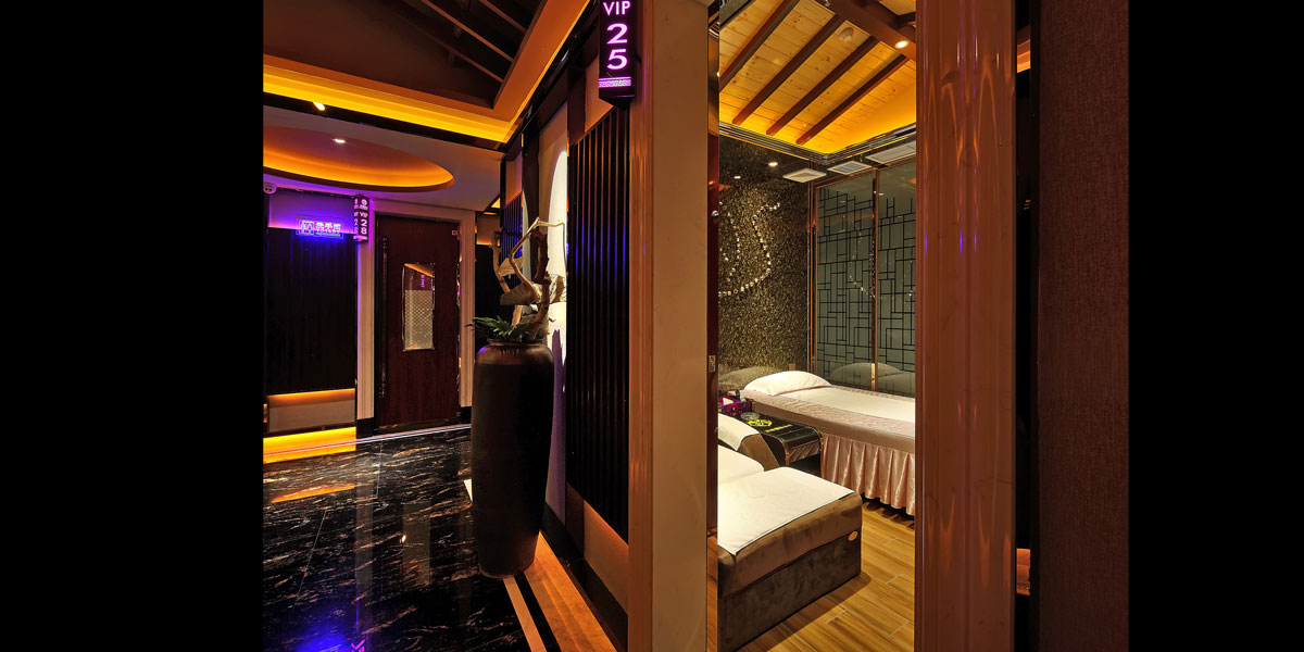 江門奧園水療足浴中心設計實景