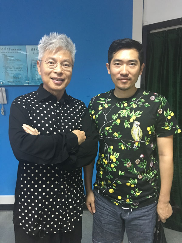 品彥設(shè)計(jì)創(chuàng)始人楊彥與世界燈光設(shè)計(jì)大師關(guān)永權(quán)先生探討KTV燈光設(shè)計(jì)