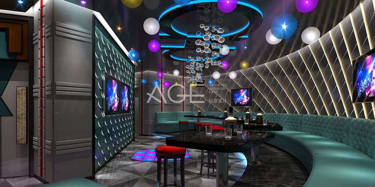 廣西梧州K歌之王量販KTV設(shè)計