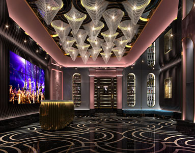 山西呂梁鼎點量販KTV設計