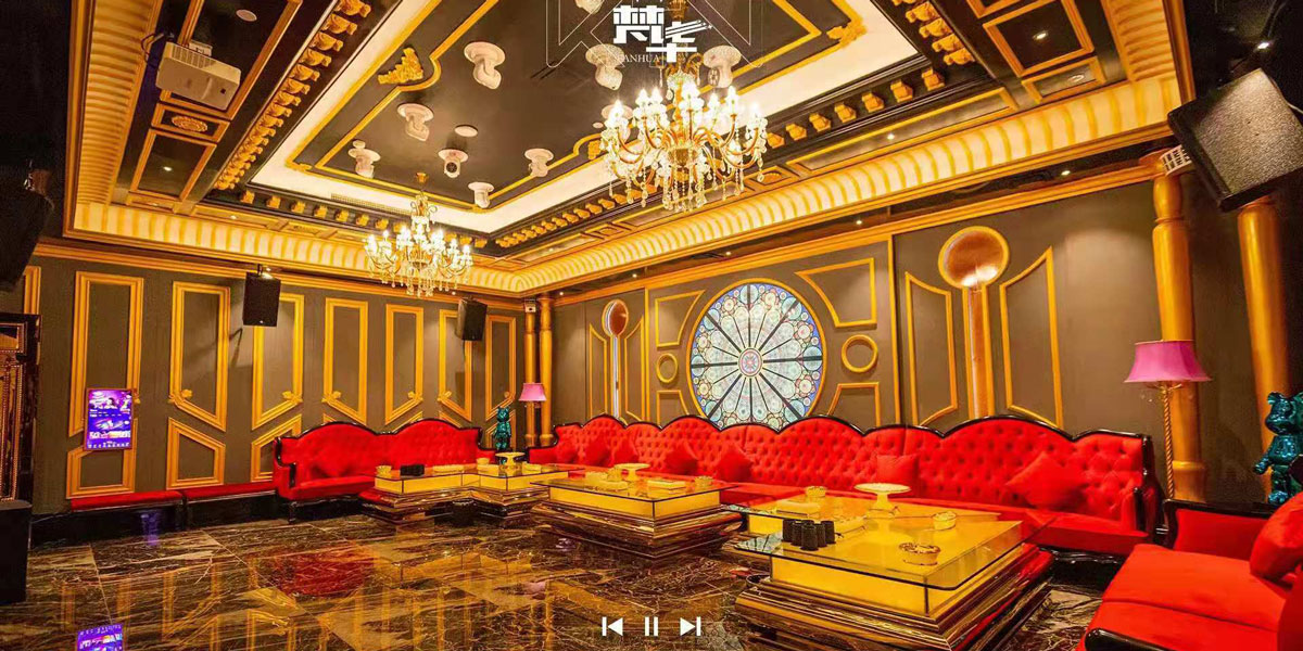 商務KTV設計，海南?？阼笕AKTV設計實景