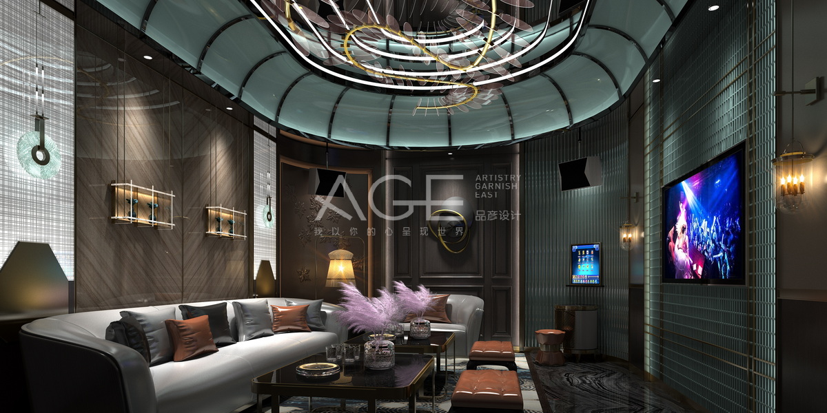 成都輕奢商務(wù)KTV設(shè)計(jì)，四川成都東虞匯商務(wù)KTV設(shè)計(jì)